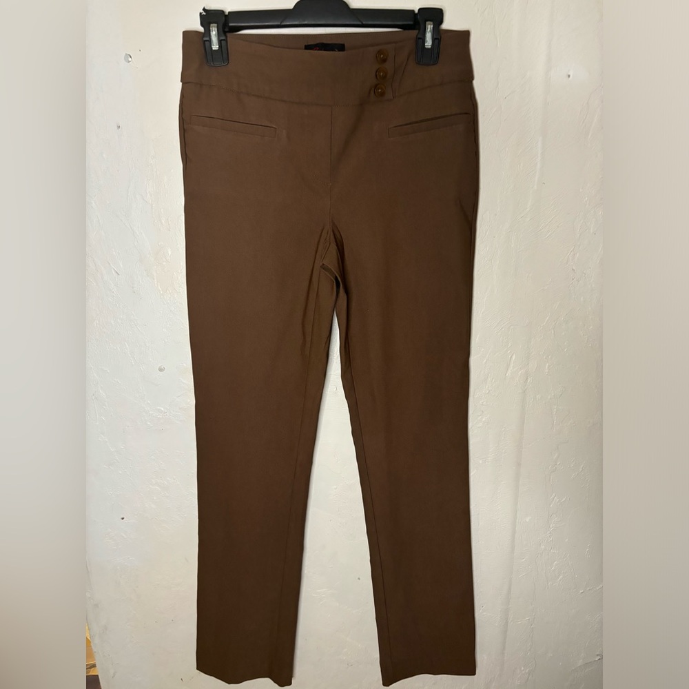 Brown rekucci slack like pants
